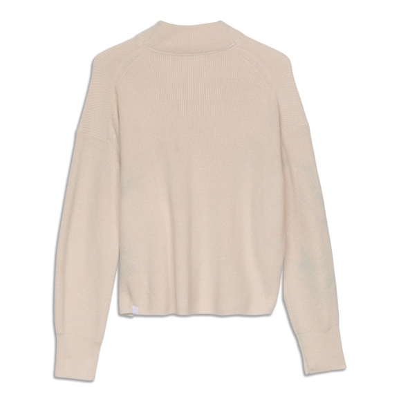 Lululemon Merino Wool-Blend Ribbed Turtleneck Sweater - Picture 4 of 7